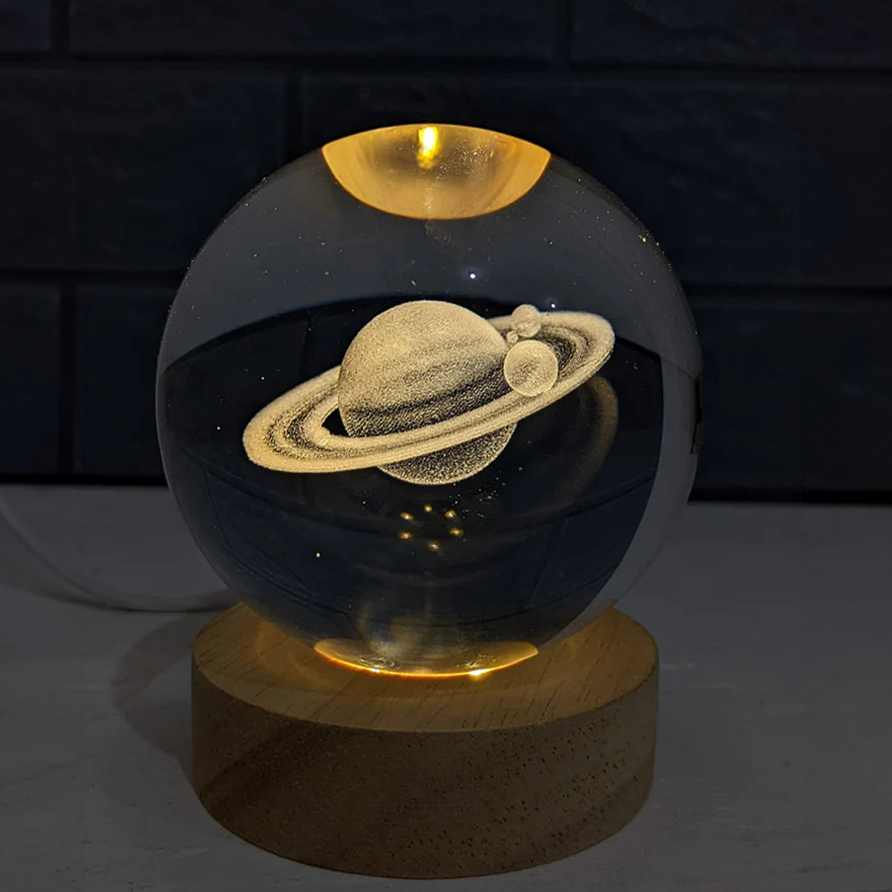 The AstroVolla™ Crystal Lamp
