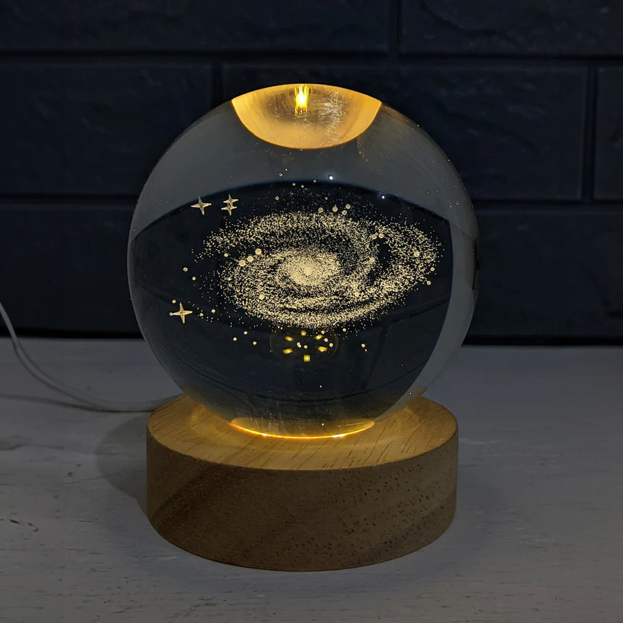 The AstroVolla™ Crystal Lamp