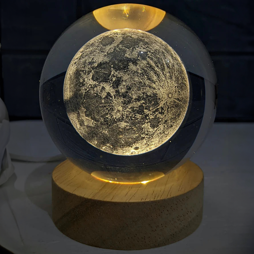 The AstroVolla™ Crystal Lamp